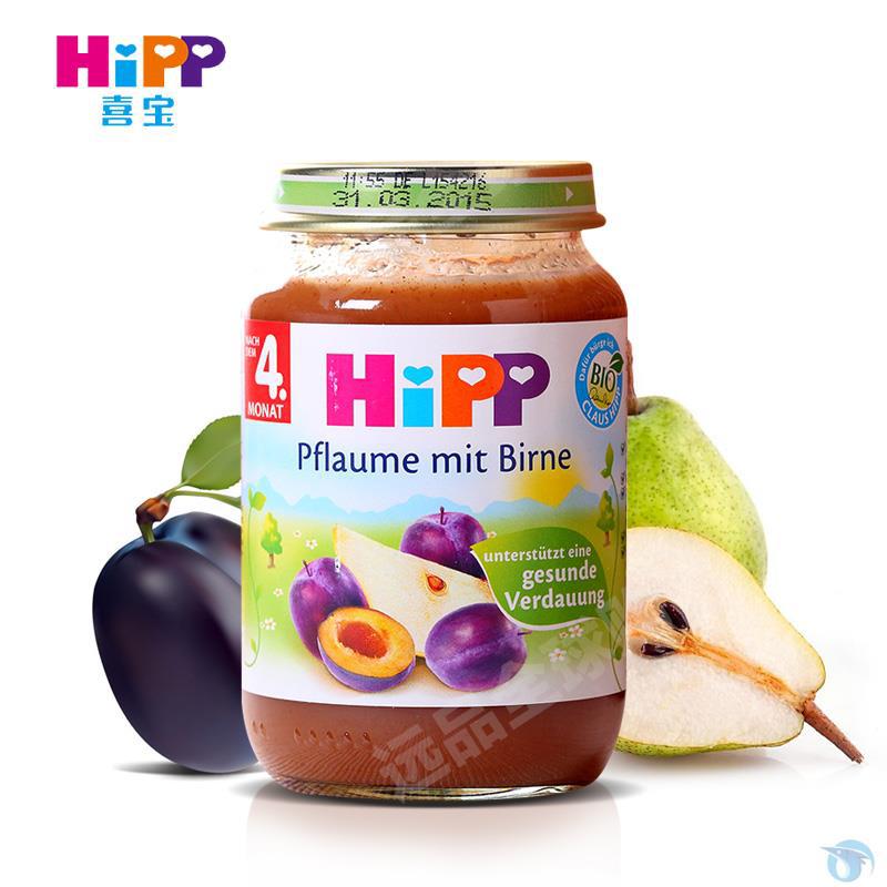 德国进口西梅梨泥-Hipp喜宝 西梅梨泥 190g 德国进口西梅梨泥-Hipp喜宝 西梅梨泥 190g