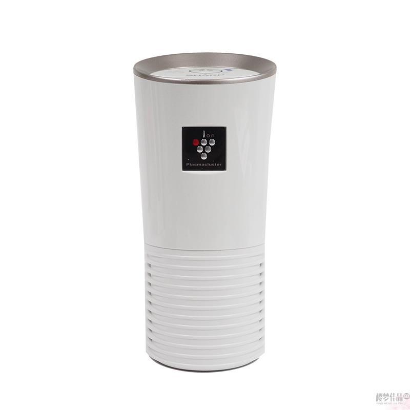 日本直邮 夏普SHARP 车载空气净化器 IG-HC15-W白色 净化除味