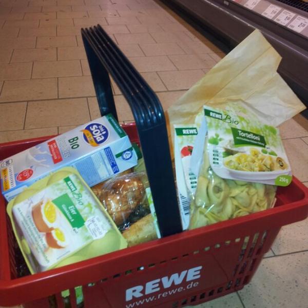 Photo taken at REWE by Andor on 1/24/2013