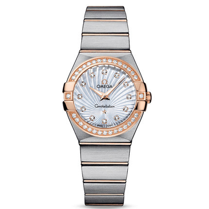 全球联保 欧米茄Omega-星座系列 女士石英表123.25.27.60.55.002