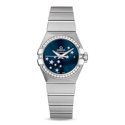 全球联保 欧米茄手表 Omega星座女表机械表123.15.27.20.03.001