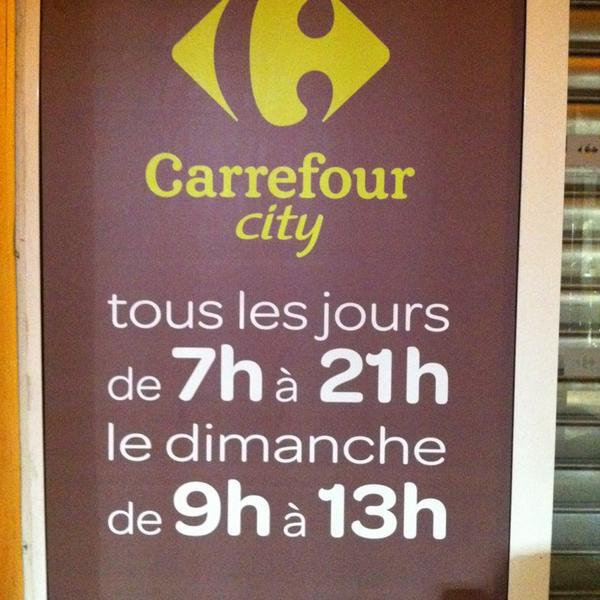 Photo taken at Carrefour by William H. on 1/5/2013