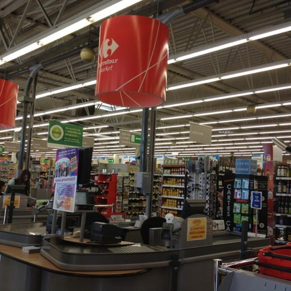 Photo taken at Carrefour by Shinta B. on 8/11/2012