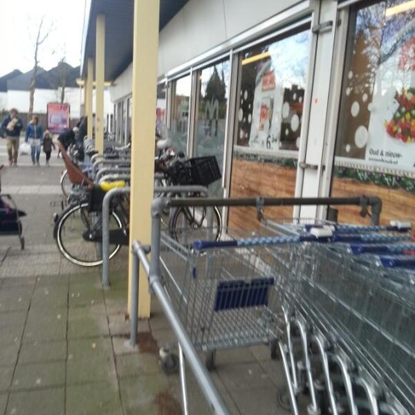 Photo taken at Albert Heijn by Ronald v. on 12/29/2012-荷兰北布拉班特省布雷达城堡1号 Photo taken at Albert Heijn by Ronald v. on 12/29/2012