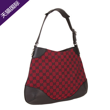 正品 新款GUCCI/古奇 帆布配皮印花单肩手提女包272386 正品 新款GUCCI/古奇 帆布配皮印花单肩手提女包272386