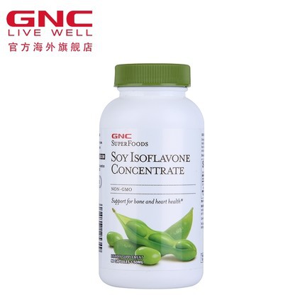 GNC健安喜美国浓缩大豆异黄酮  50mg*90粒改善更年期不做老女人