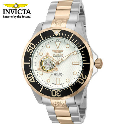 INVICTA大表盘商务自动机械表正品防水男表不锈钢男式腕表
