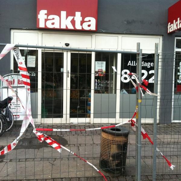 Photo taken at Fakta Q by Nicolaj S. on 2/23/2012