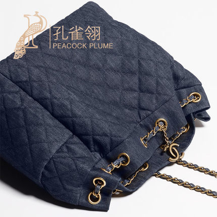 Chanel/香奈儿chanel女包16春款牛仔抽绳单肩包A91136Y604362B313 Chanel/香奈儿chanel女包16春款牛仔抽绳单肩包A91136Y604362B313