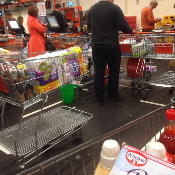 Photo taken at Colruyt by Caeylde S. on 5/10/2014