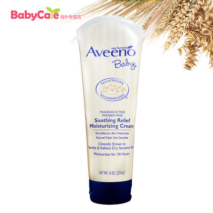 Aveeno Baby艾维诺婴儿保湿燕麦霜润肤乳宝宝面霜护肤去湿疹226g Aveeno Baby艾维诺婴儿保湿燕麦霜润肤乳宝宝面霜护肤去湿疹226g