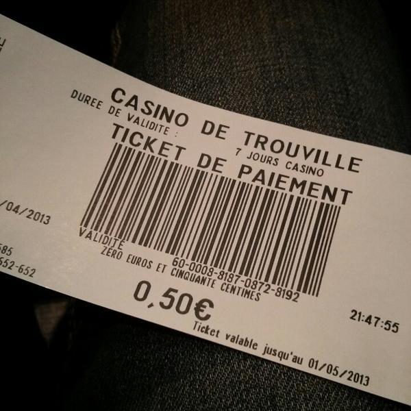 Photo taken at Casino Barrière de Trouville by François L. on 4/24/2013-法国下诺曼底滨海特鲁维尔福煦元帅广场 Photo taken at Casino Barrière de Trouville by François L. on 4/24/2013