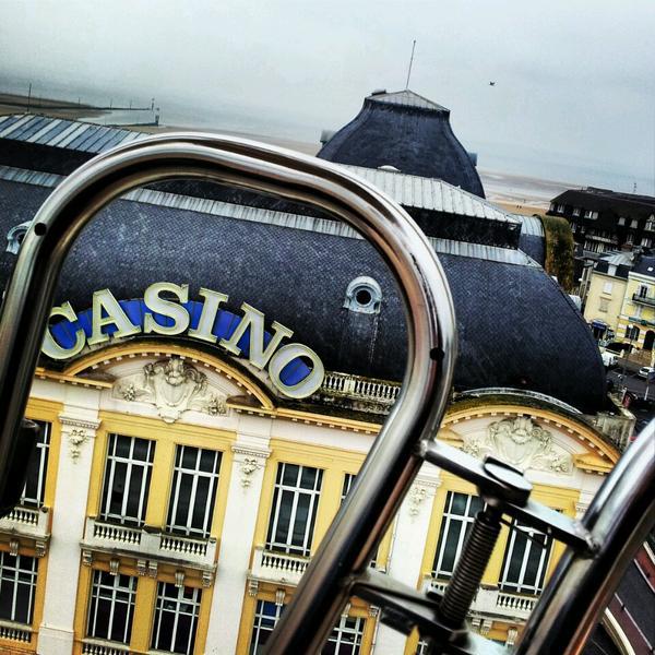 Photo taken at Casino Barrière de Trouville by Jim M. on 5/2/2013-法国下诺曼底滨海特鲁维尔福煦元帅广场 Photo taken at Casino Barrière de Trouville by Jim M. on 5/2/2013