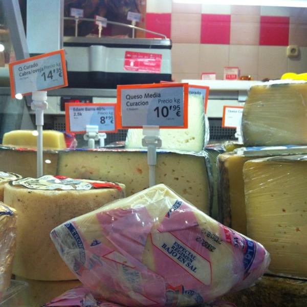 Photo taken at Caprabo by David A. on 10/27/2011