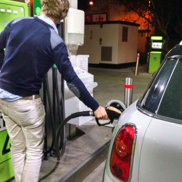 Photo taken at Colruyt by Vladi J. on 10/24/2014