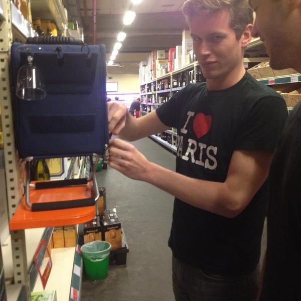 Photo taken at Colruyt by Ilse B. on 5/4/2013