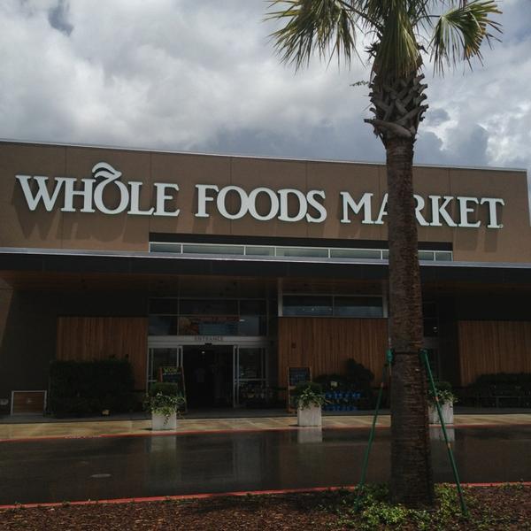 Photo taken at Whole Foods by Stephen P. on 7/4/2013