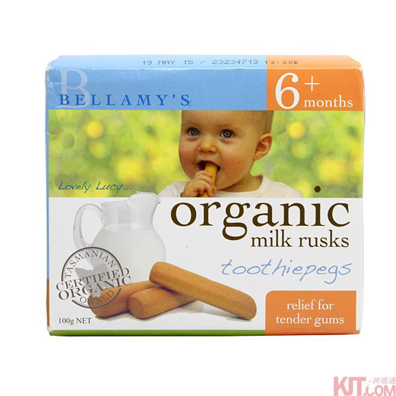 澳大利亚进口磨牙棒-Bellamy 贝拉米 磨牙棒 100g 6个月以上 澳大利亚进口磨牙棒-Bellamy 贝拉米 磨牙棒 100g 6个月以上