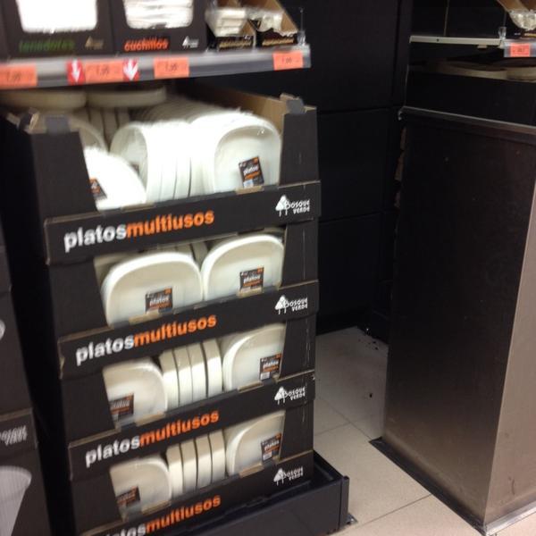 Photo taken at Mercadona by Fran S. on 3/29/2014