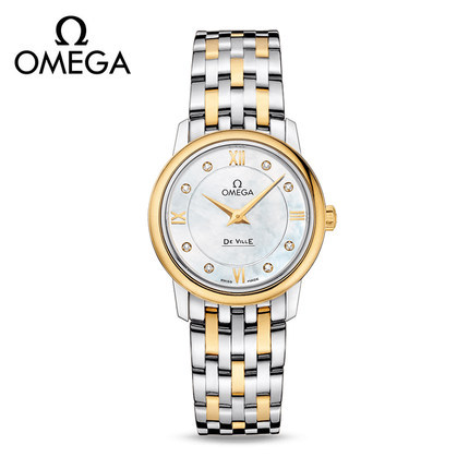 欧米茄手表蝶飞系列钢石英女表424.20.27.60.55.001全球联保