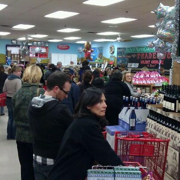 Photo taken at Trader Joe's by Ct N. on 12/23/2011-美国马萨诸塞州弗雷明汉伍斯特路659 Photo taken at Trader Joe's by Ct N. on 12/23/2011