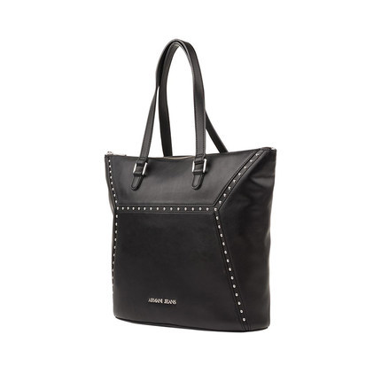 armani jeans/阿玛尼女包 2016新品黑色单肩手提包手袋C5234T1