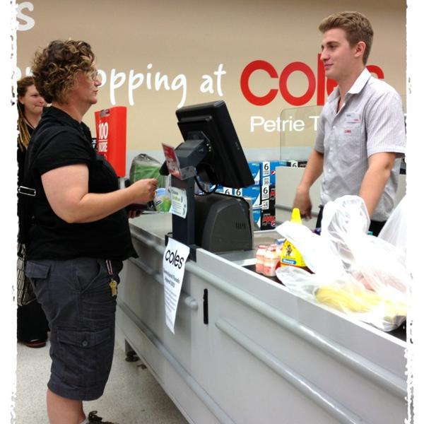 Photo taken at Coles by Col's R. on 2/7/2013