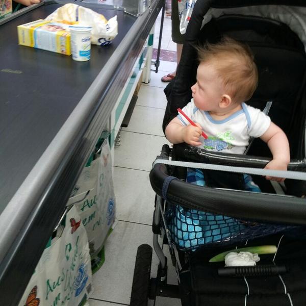 Photo taken at Merkur Ihr Markt by Anna Genial L. on 6/15/2013