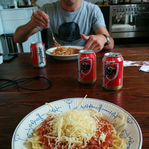 Photo taken at Proxy Delhaize by Stijn on 6/12/2014