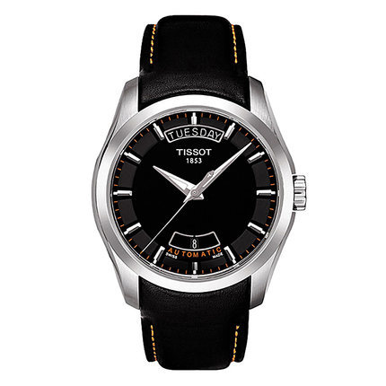 瑞士手表 天梭男表 手表男 机械表  皮带表T035.407.16.051.01