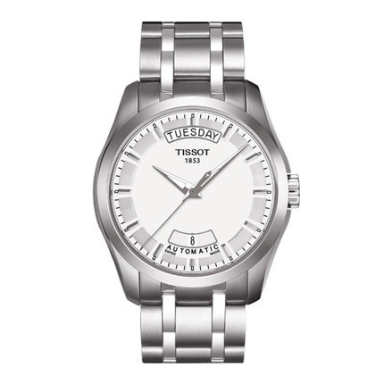 瑞士手表 天梭男表 手表男 石英表 钢带表  T035.407.11.031.00