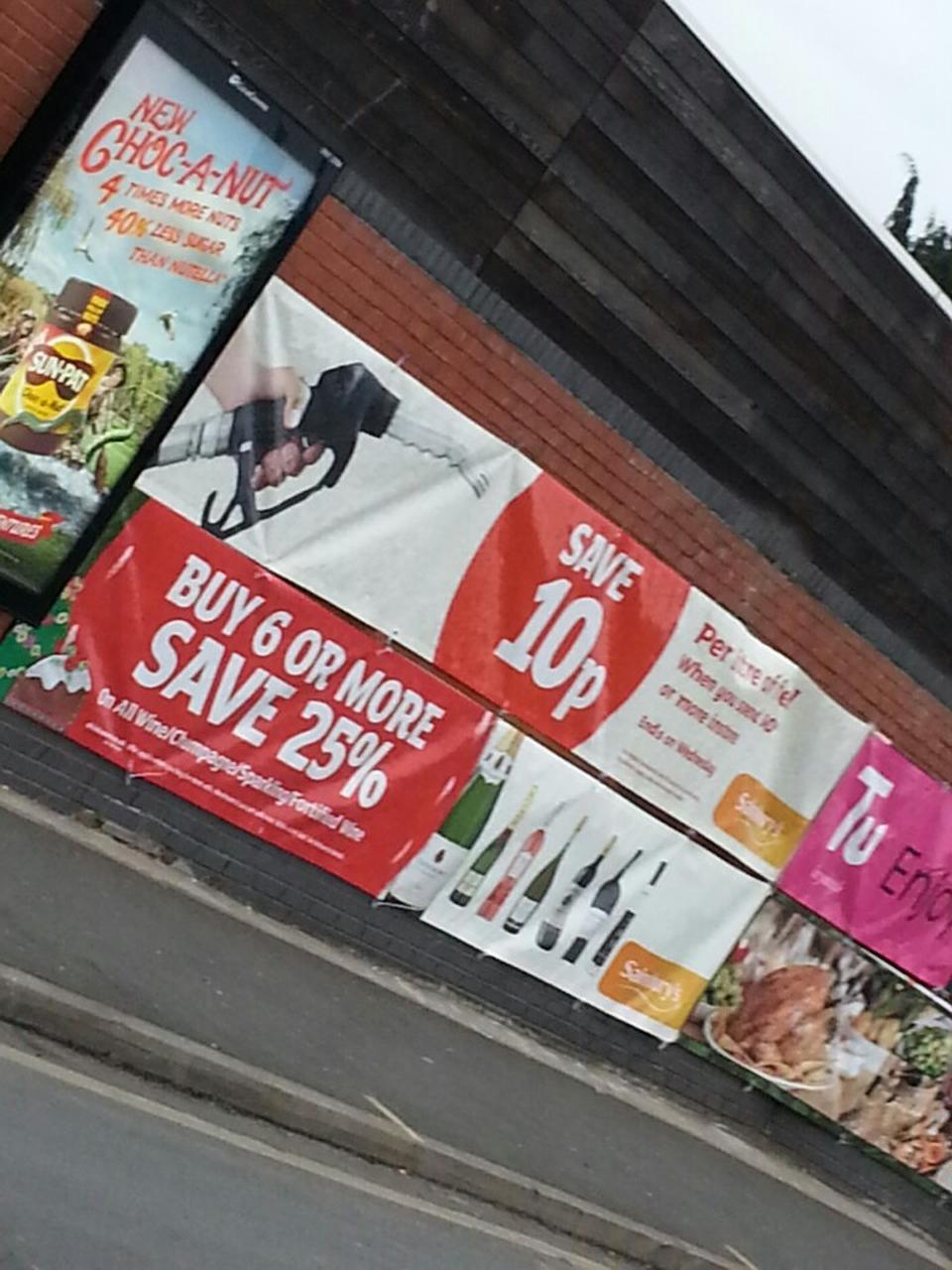 Photo taken at Sainsbury's by Richard A. on 12/3/2013