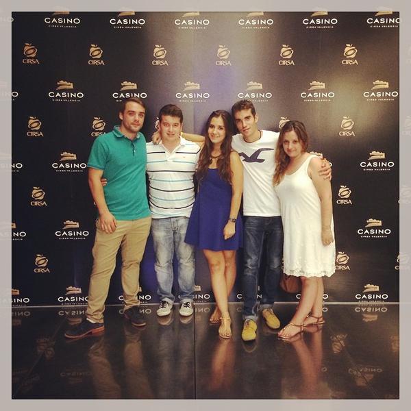 Photo taken at Casino Cirsa Valencia by Kike C. on 9/3/2014