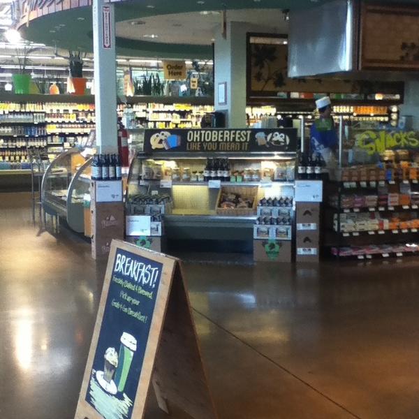 Photo taken at Whole Foods Market by Rice C. on 9/25/2013