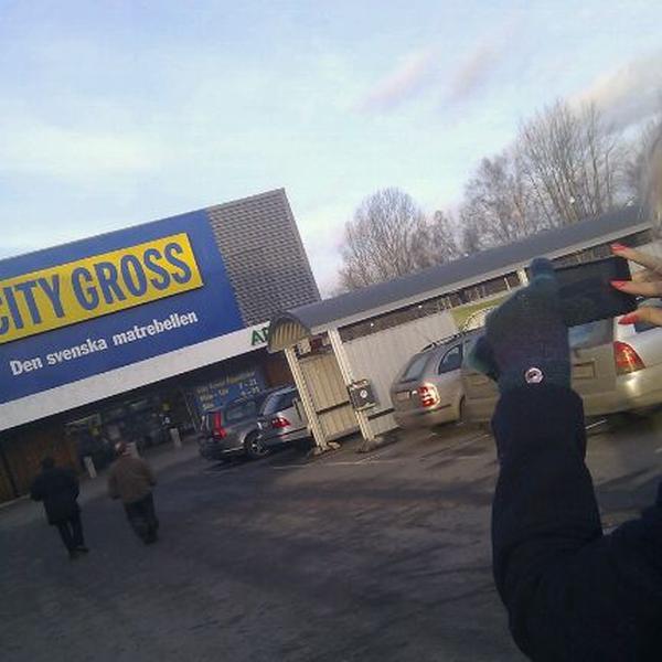 Photo taken at City Gross by Anders A. on 11/30/2011