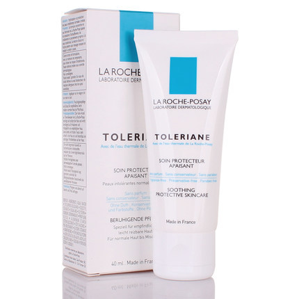 法国理肤泉 特安舒护面霜（轻盈型）40ml 中混皮保湿补水