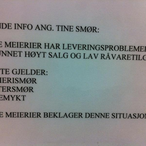 Photo taken at Meny by Beathe D. on 11/18/2011