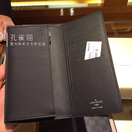 Louis Vuitton路易威登lv钱包16新款男士长款帆布折叠钱夹N62665
