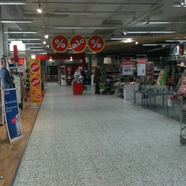 Photo taken at K-citymarket by Kyrpis on 10/12/2013