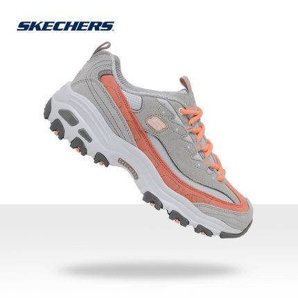 Skechers斯凯奇韩国明星同款休闲鞋 厚底D’lites运动鞋99999826