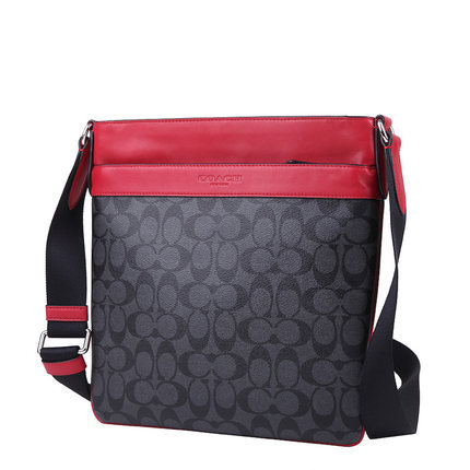 COACH/蔻驰冬季新款 PVC材质 单肩斜挎时尚男包 71877 COACH/蔻驰冬季新款 PVC材质 单肩斜挎时尚男包 71877