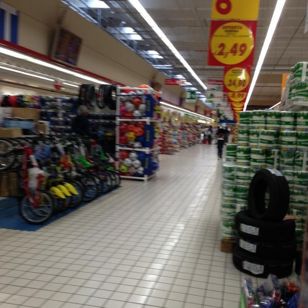 Photo taken at Centro Commerciale Auchan by Nikita S. on 6/27/2013