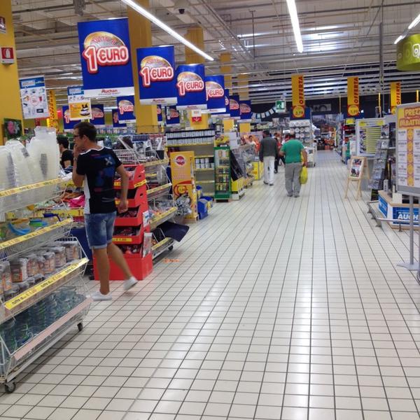 Photo taken at Centro Commerciale Auchan by Maurizio G. on 9/25/2013