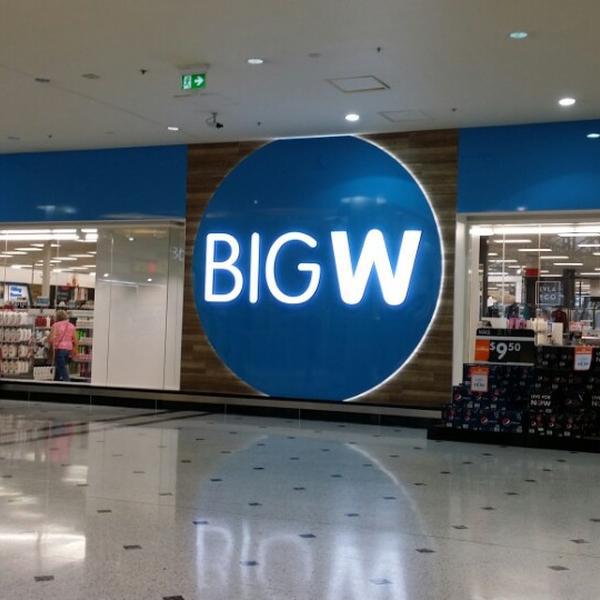 Photo taken at Big W by David B. on 4/6/2015