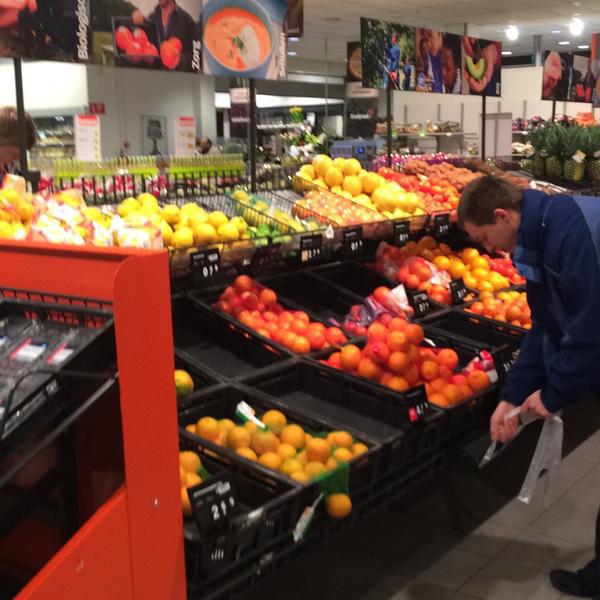 Photo taken at Albert Heijn XL by Luc L. on 2/3/2015