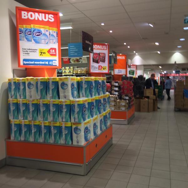 Photo taken at Albert Heijn XL by Luc L. on 2/3/2015