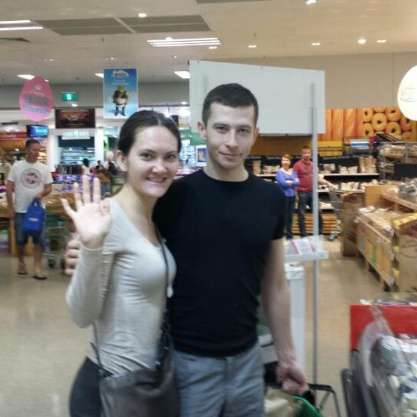 Photo taken at Woolworths by Joseph L. on 4/5/2014