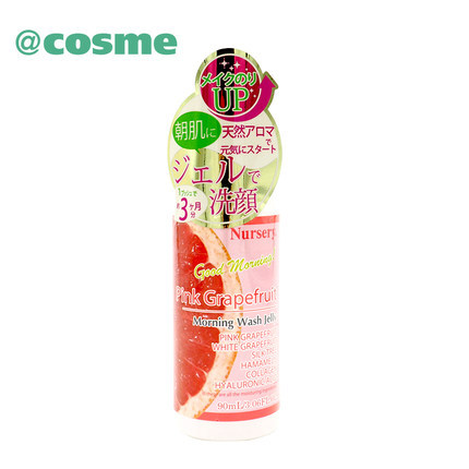 cosme大赏Nursery 葡萄柚香型晨用洁面啫喱 90ml 日本直邮