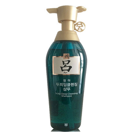 无硅洗发！韩国RYOE 绿吕 洗发水500g 防*脱控油去屑止痒 包邮