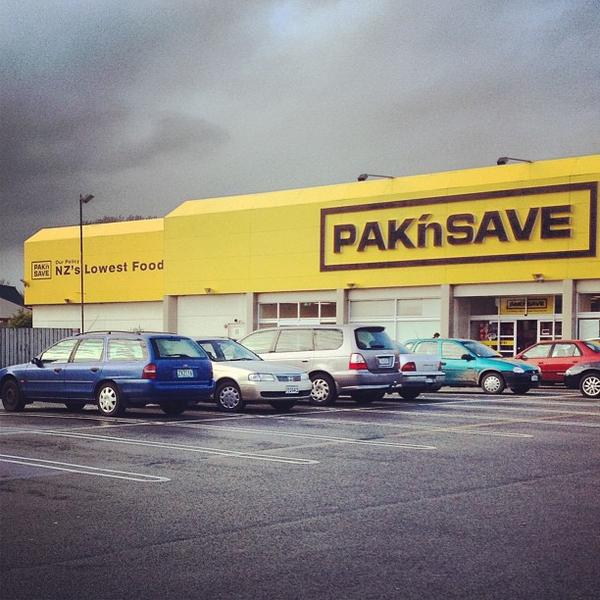 Photo taken at PAK'nSAVE by Pommesgibtsimmer on 5/5/2013